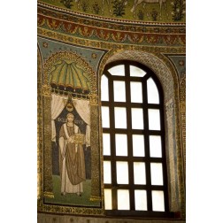 Italy, Ravenna Church of St Apollinare mural