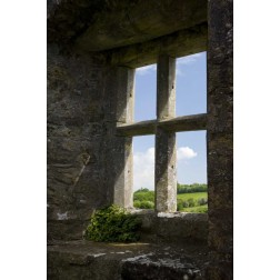 Ireland, Turlough Looking out of a stone window