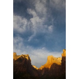 USA, Utah, Zion NP Late light at Kolob Canyon