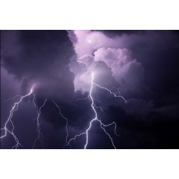 TN, Composite of cloud-to-cloud lightning bolts