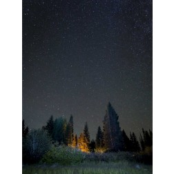 USA, Colorado Night sky at Lost Lake Slough