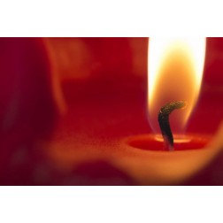 Washington, Seabeck Close-up of candle flame