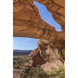 Utah, Glen Canyon NRA Close-up of Jacks Arch