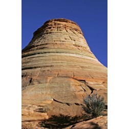 Utah, Zion NP, Checkerboard Mesa Rock formation
