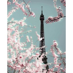 Spring Eiffel Pastel