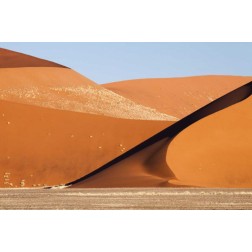 Namibia, Namib-Naukluft Park, Abstract of dunes