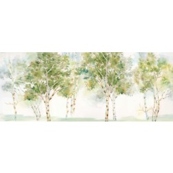 Woodland Birch Trees Panel