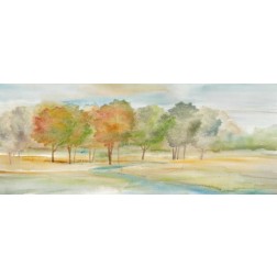 Watercolor Landscape Panel