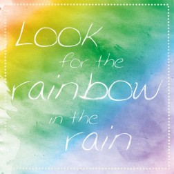 Rainbow In Rain