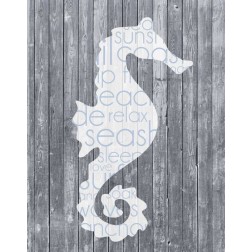 Seahorse Wood Panel