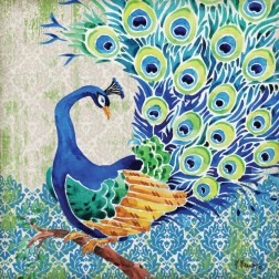 Patterned Peacock II