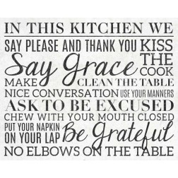 Kitchen Rules I