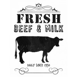 Fresh Beef And Milk