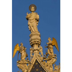 Italy, Venice Christ at San Marco Basilica