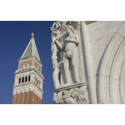 Italy, Venice Doges Palace and Campanile