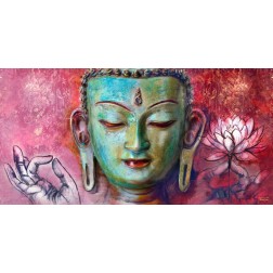 Buddha Spiritual Blue