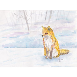 Golden Fox Winter