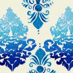 Blue Ombre Damask 3