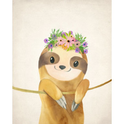 Floral Sloth 1