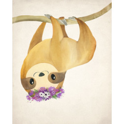 Floral Sloth 2