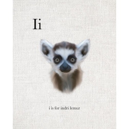 I is for Indri Lemur
