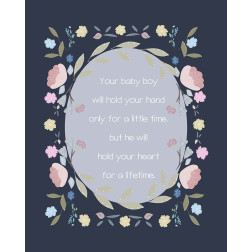 Baby Boy Hand Quote