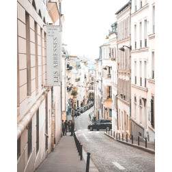 Pretty Street in Paris