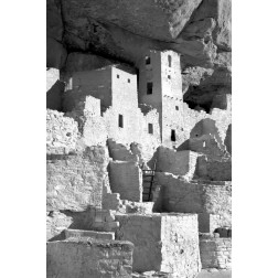 Cliff Palace Detail IV BW