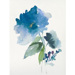 Blue Flower Garden III
