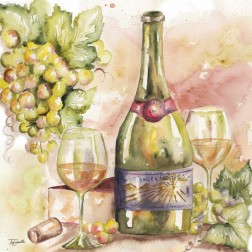 Watercolor Wine II