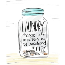 Laundry Tip Jar
