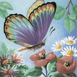 Butterfly Flowers I