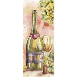 Watercolor Wine Panel II