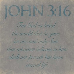 John 3-16
