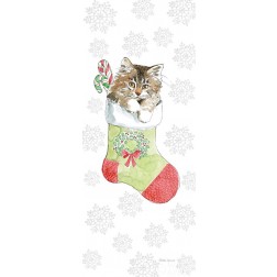 Christmas Kitties IV Snowflakes