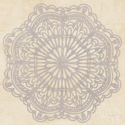 Contemporary Lace Neutral I Vintage