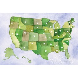 USA Capital Map