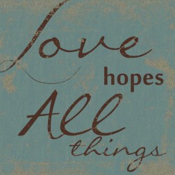 LOVE HOPES ALL