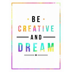 Be creative rainbow
