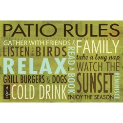 Patio Rules