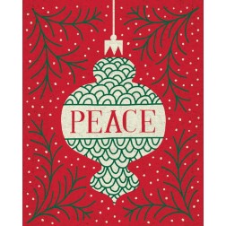 Jolly Holiday Ornaments Peace