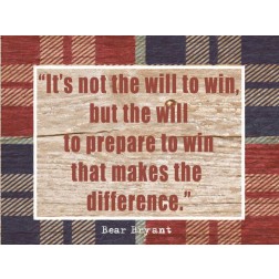 WILL TO WIN