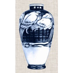 Blue and White Vase VI