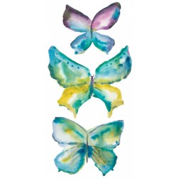 Jeweled Butterflies III
