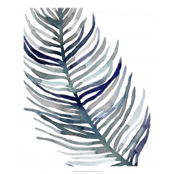 Blue Feathered Palm I