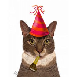 Tortoiseshell Cat, Party Hat