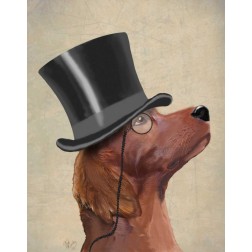 Red Setter, Formal Hound and Hat