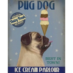 Pug, Fawn, Ice Cream