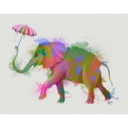 Rainbow Splash Elephant