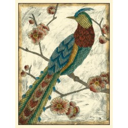 Embroidered Pheasant I